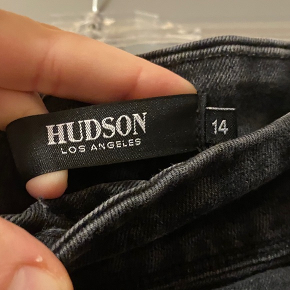 Hudson Jeans Dark Gray Straight Jeans - Picture 2 of 6